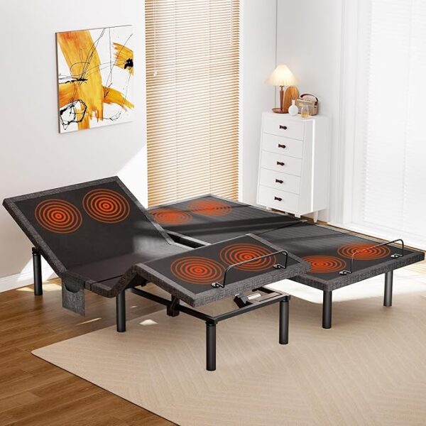 Bed Frame with Massage,